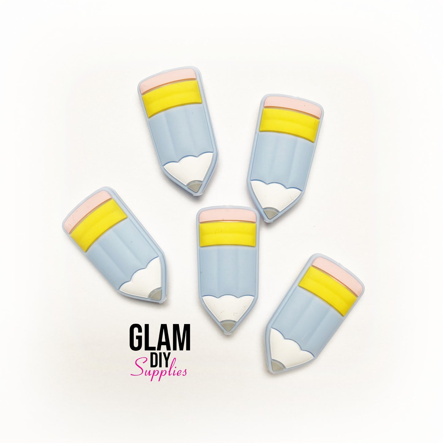 Silicone Focal Beads - PENCIL