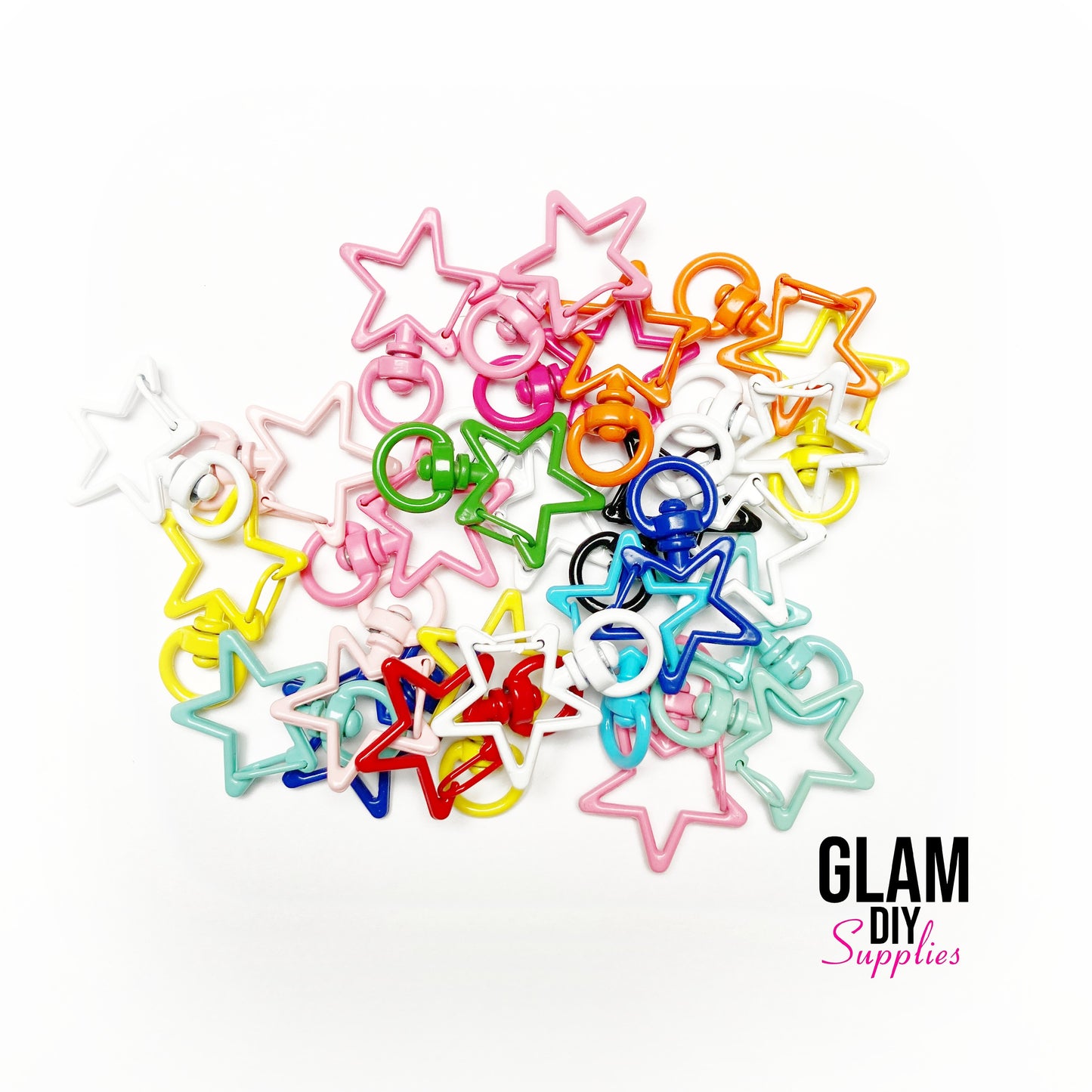 Colorful Star Keychain Clasp