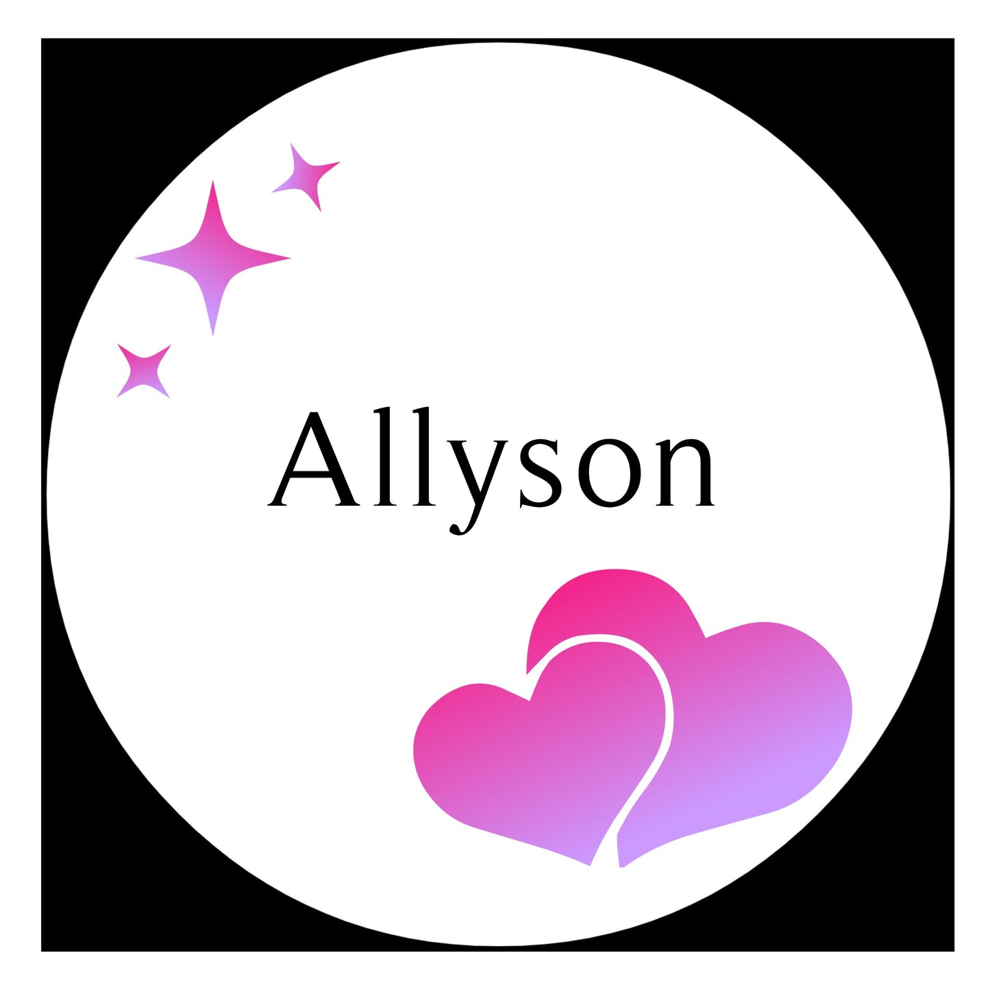 RESERVED for ALLYSON
