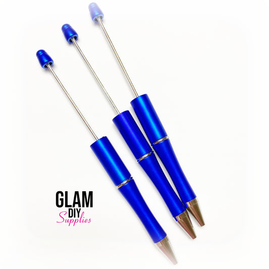 Beadable Pens - ROYAL BLUE