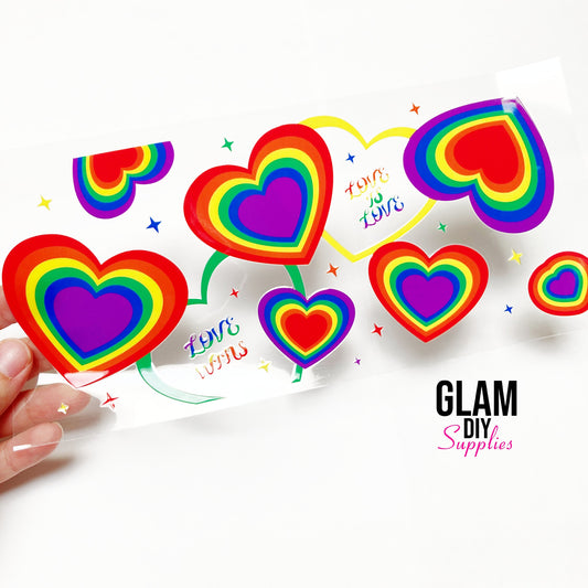 Rainbow Hearts