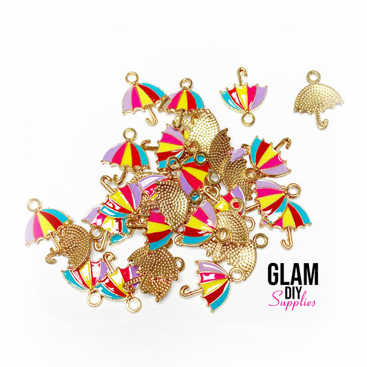 Colorful Umbrella Charm